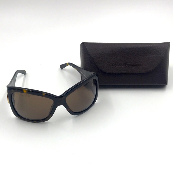 SOLD SALVATORE FERRAGAMO Authentic women Sunglasses - Picture 1 of 12